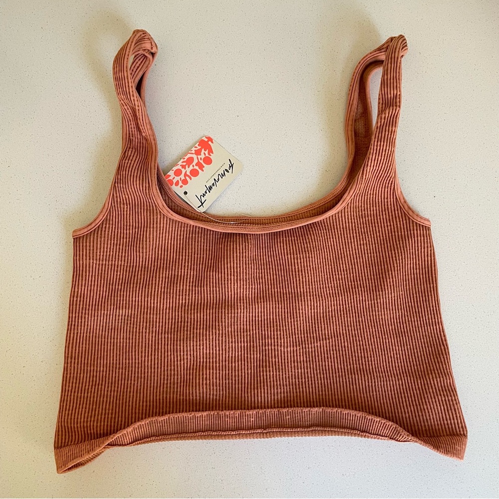 Free People M/L crop tank